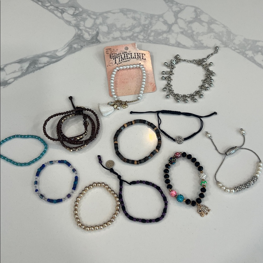 Bracelets Bundle 11pc - image 5